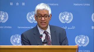 UN spokesman pretends not to know that US occupies Syrian territory