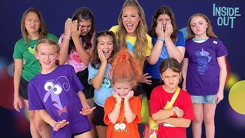 INSIDE OUT 2 INSPIRED SHOPPING CHALLENGE AT LEARNING EXPRESS 🌈🎭🎬 (ACTING CHALLENGE)