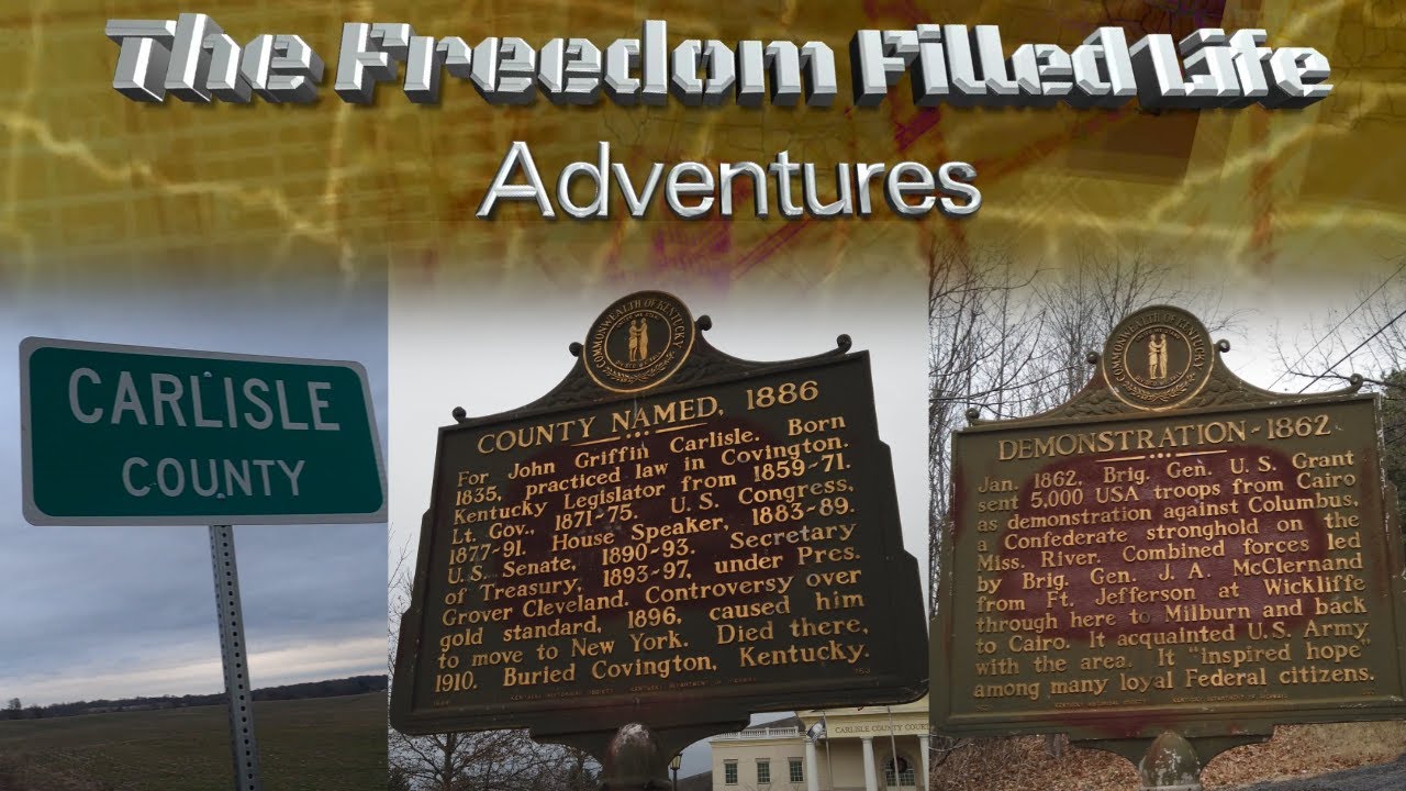 Historical Markers in Carlisle County, KY YouTube