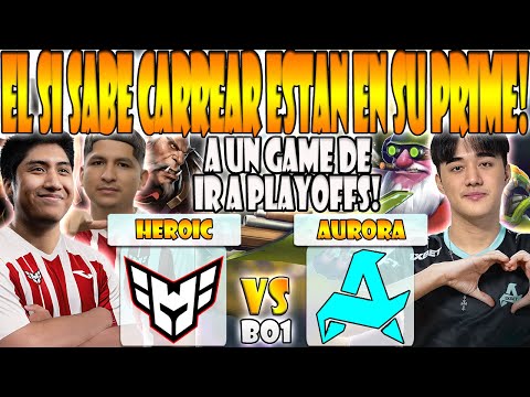HEROIC VS AURORA [BO1] WISPER, SCOFIELD, YUMA VS ABED, PALOS - FISSURE PLAYGROUND #1- DOTA 2