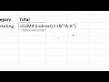 SUMIF with INDIRECT Function for Dynamic Sheet and Table References