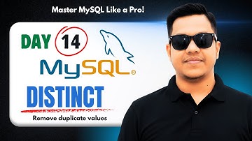 L14: DISTINCT Clause in SQL | Remove Duplicate Records | Class 12 Semester 4 COMA & COMS | WBCHSE 🎉