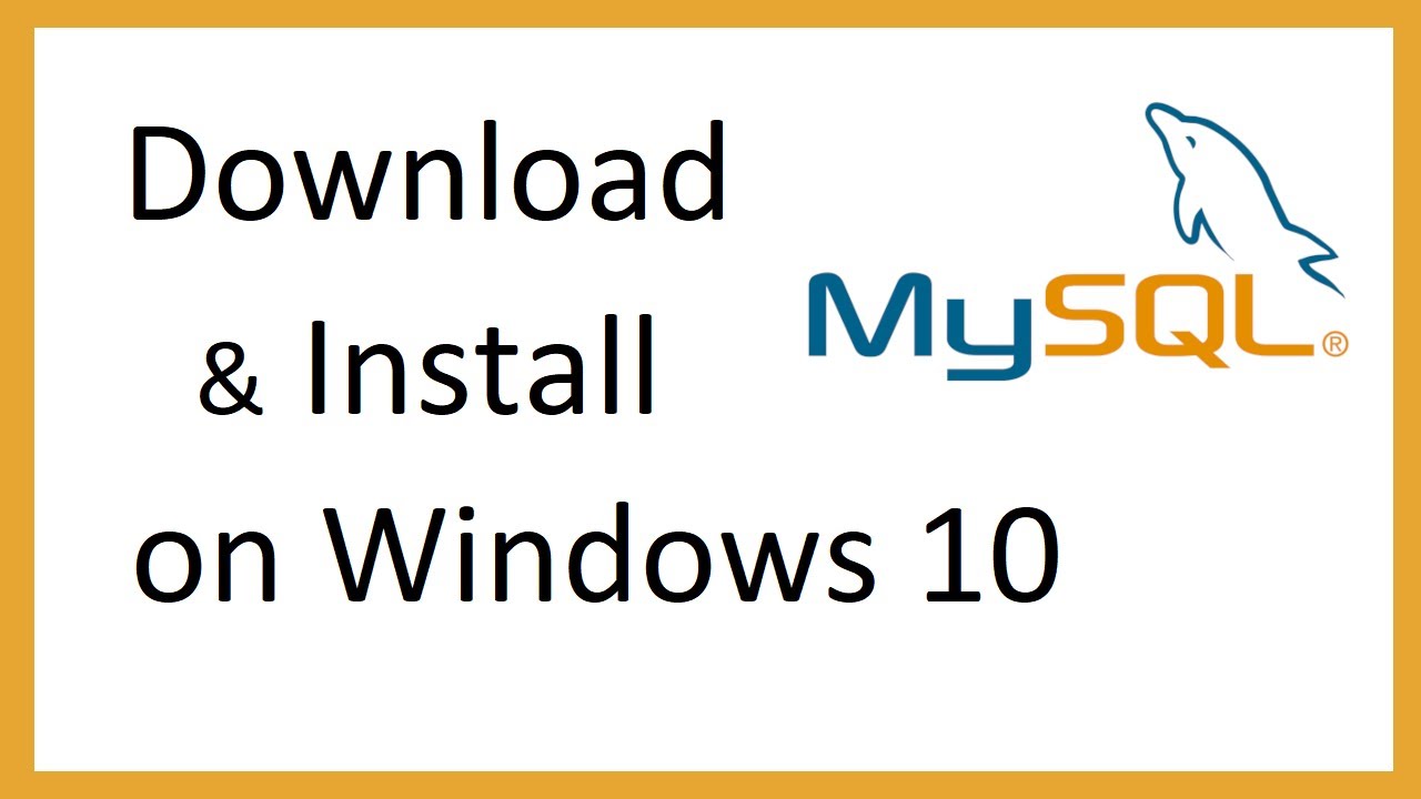mysql server  2022 New  How to install MySQL 8.0.22 Server and Workbench latest version on Windows 10