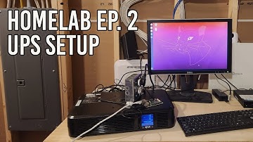 Homelab Episode 2: UPS Setup