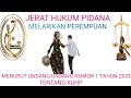 JERAT HUKUM PIDANA MELARIKAN PEREMPUAN