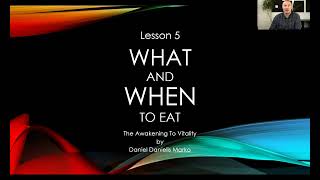 Famous 5. Optimizing Nutrition for Life: What and When to Eat with Daniel Danielis Marko Wealth