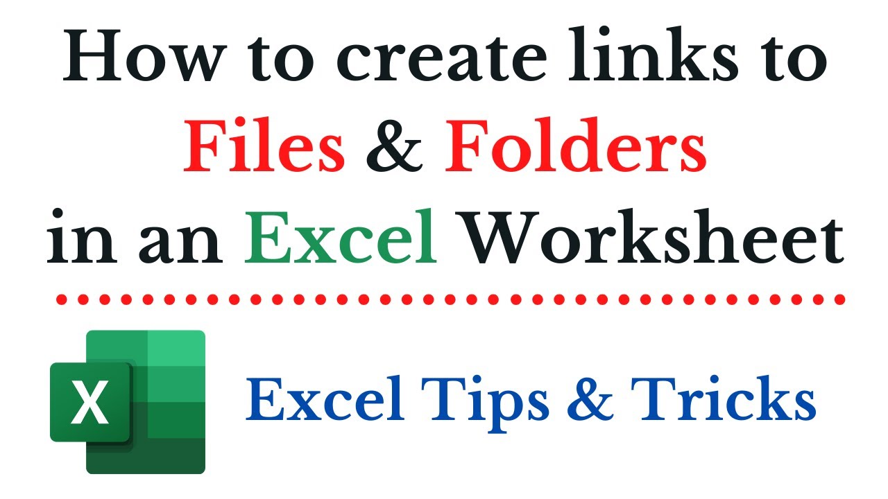  Update How to Link Files and Folders to cells in an Excel worksheet (Open PDF and MP3 files from Excel)