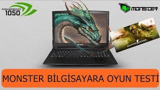 Yeni Canavar Bilgisayarıma Oyun Testi Monster Abra A5 V12.1