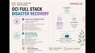 OCI Full Stack Disaster Recovery - June 2026 - Office hours
