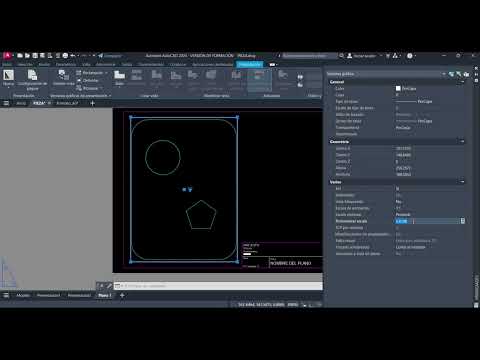 Manejar ventanas gráficas en AutoCAD 2024 | | UPV