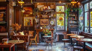 Melodics Harmonious in Cozy Coffee Shop Ambience☕Smooth Piano Jazz Instrumental Music for Work