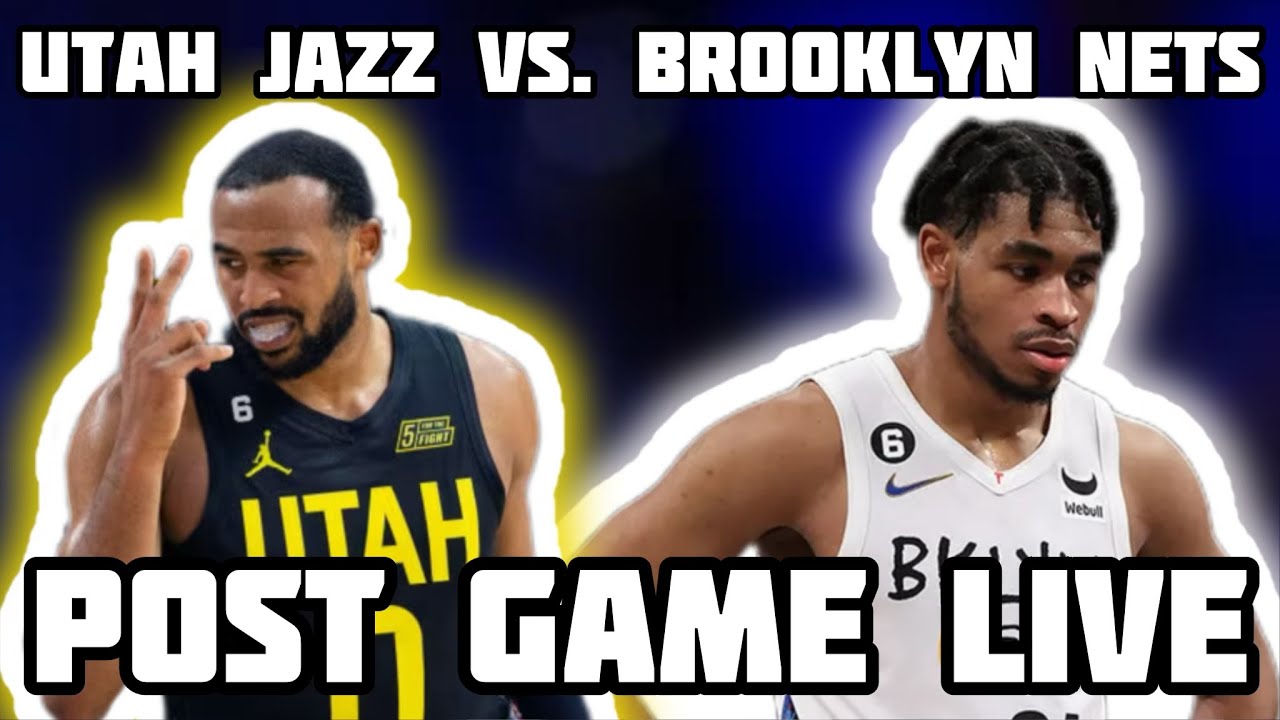 Utah Jazz vs Brooklyn Nets Post Game Live Chat (Car Stream)