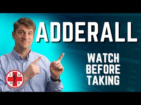 ADDDERALL: Doctors Guide to Side Effects and How to Take