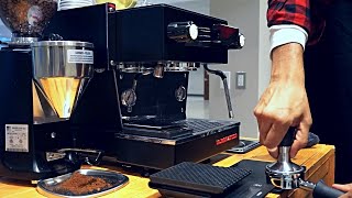 How to Dial In Espresso Using The La Marzocco Linea Mini - Espresso Pop Up Bar - Mobile Coffee Shop