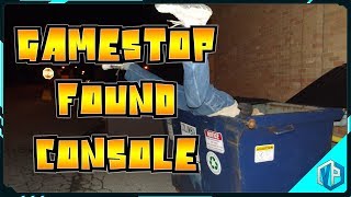 WE FOUND A CONSOLE IN GAMESTOPS DUMPSTER AGAIN!
