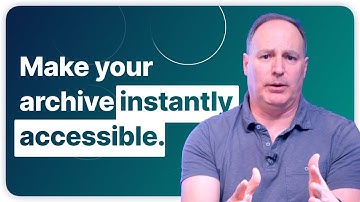 Use smart archiving to edit right from the cloud