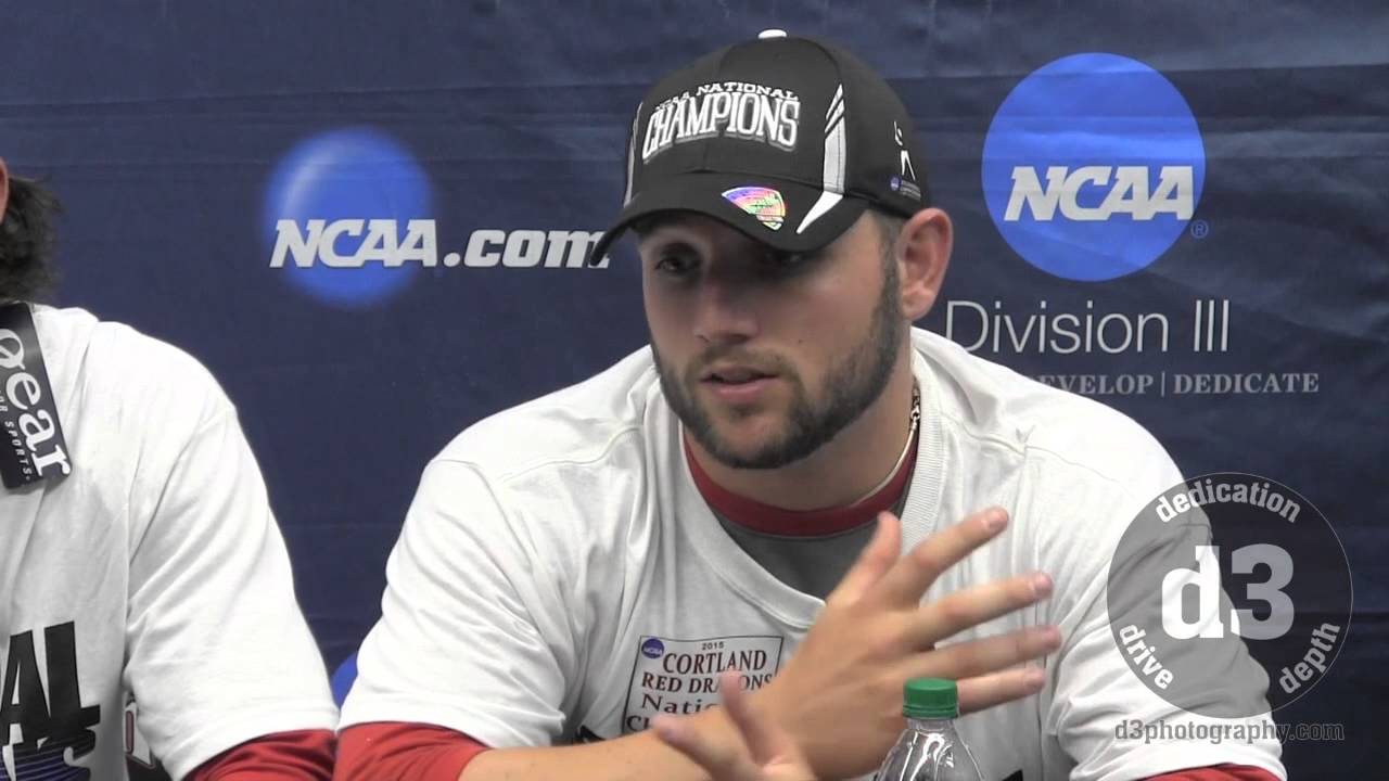 Cortland postgame: 2015 Division III baseball national champions