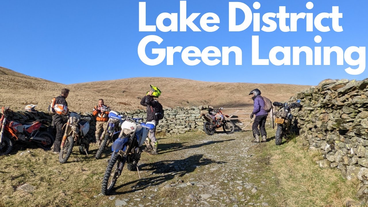 Lake District Green Laning - Trail Riding - Husaberg FE390 - KTM - Husqvarna - Sherco - Enduro