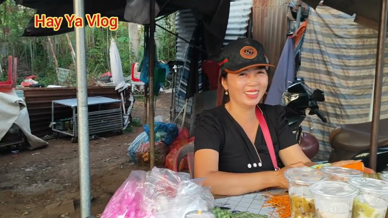 Chợ quê suối nho cái gì cũng rẻ, cá tôm mực ghẹ cua sò ốc hải sản rau củ quả nhiều món ăn ngon.