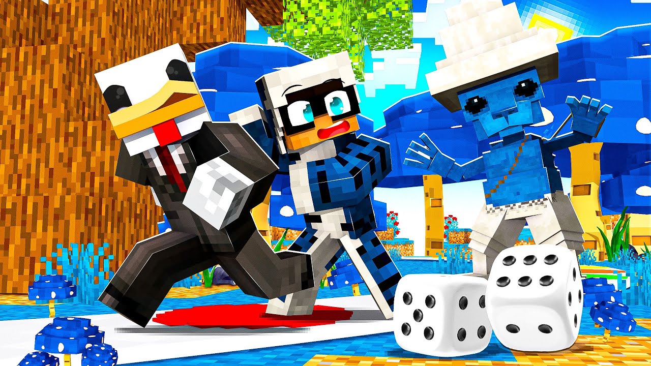 SIAMO ENTRATI NEL GIOCO DA TAVOLO DELLO SMURF CAT SU MINECRAFT