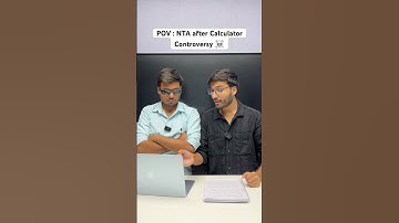 ❌NTA after Calculator Controversy!☠️ #jee #motivation