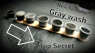 How to mix Greywash   Black and Gray setup (New formula)