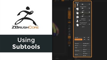 ZBrushCore: Using Subtools #AskZbrush