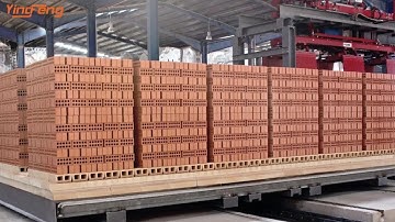 Fully Automatic Twice Stacking Ceramic Face Brick Tunnel Kiln