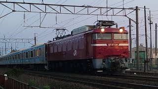 EF81 139 + E231系800番台K7編成 #AT出場 ③ #土崎駅 🚉より上る 【2024/04/24㈬】 #ATゲート #将軍野踏切 お見送り👋