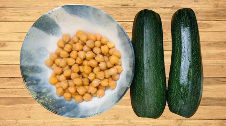 Easy and Delicious Vegan Patties Recipe with 1 Cup of Chickpeas and 2 Zucchinis!