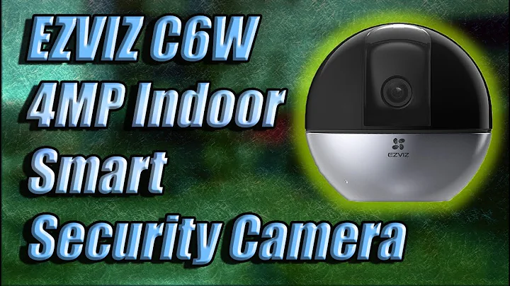 EZVIZ C6W Review | 2K Indoor Pan & Tilt WIFI Camera with Auto Tracking