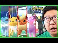 SOLOING EVERY EEVEELUTION RAID IN POKEMON GO