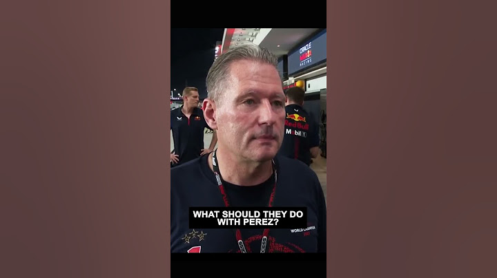 Jos Verstappen Gives His Opinion About Sergio Perez #f1 #shorts