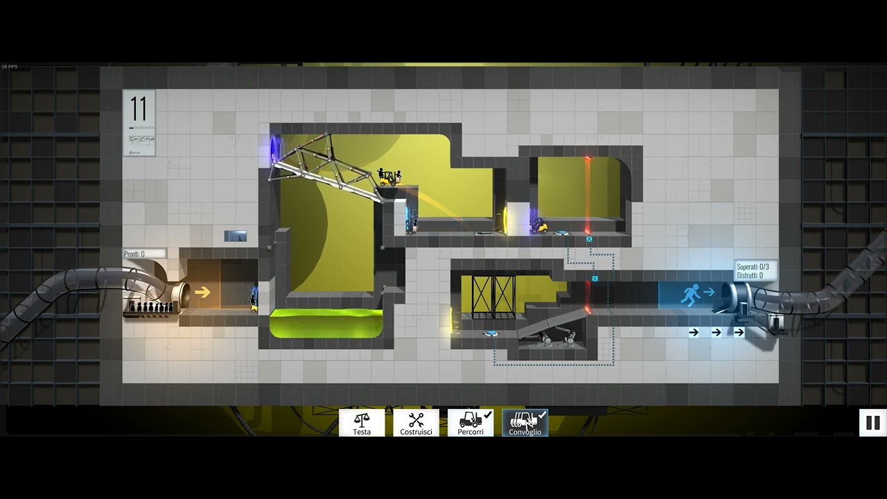 Bridge Constructor Portal - Portal Proficiency - Level 11 - YouTube