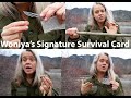 Woniya's Signature Survival card from Grim Survival