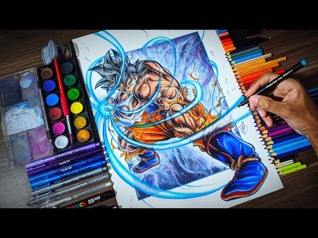 Speed Drawing - GOKU ULTRA INSTINCT [Dragon Ball Super] 