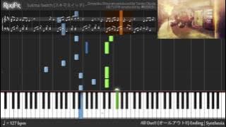 【TV】All Out!! Ending - Zenryoku Shounen produced by Tamio Okuda (Piano)