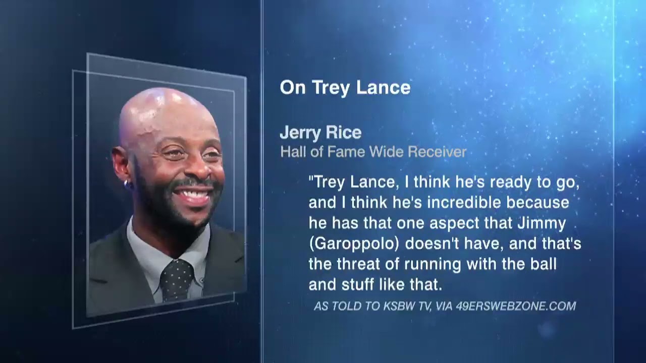 Jerry Rice called 49ers QB Trey Lance 'INCREDIBLE' 
