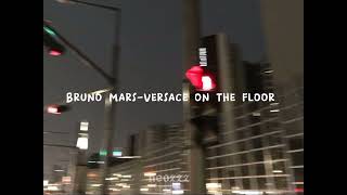 bruno mars - versace on the floor (𝒔𝒑𝒆𝒆𝒅 𝒖𝒑) Resimi