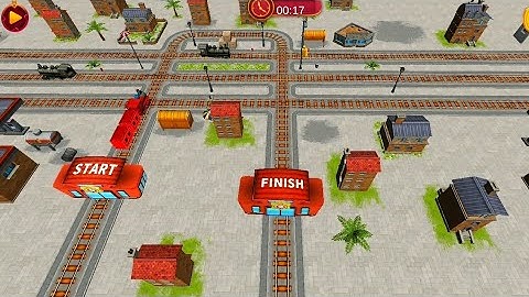 Train Maze - Rail 3D - Latest Puzzle Game - (Level 11 - 20) Gameplay #2