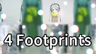 Kous X Powapowap Ft. Hatsune Miku 4 Footprints 足あと4つ - English Subbed
