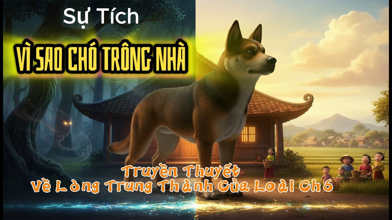 Sự tích Vì Sao Chó Trông Nhà Cho Con Người? | Cổ Tích Việt | Cổ Tích Việt Nam