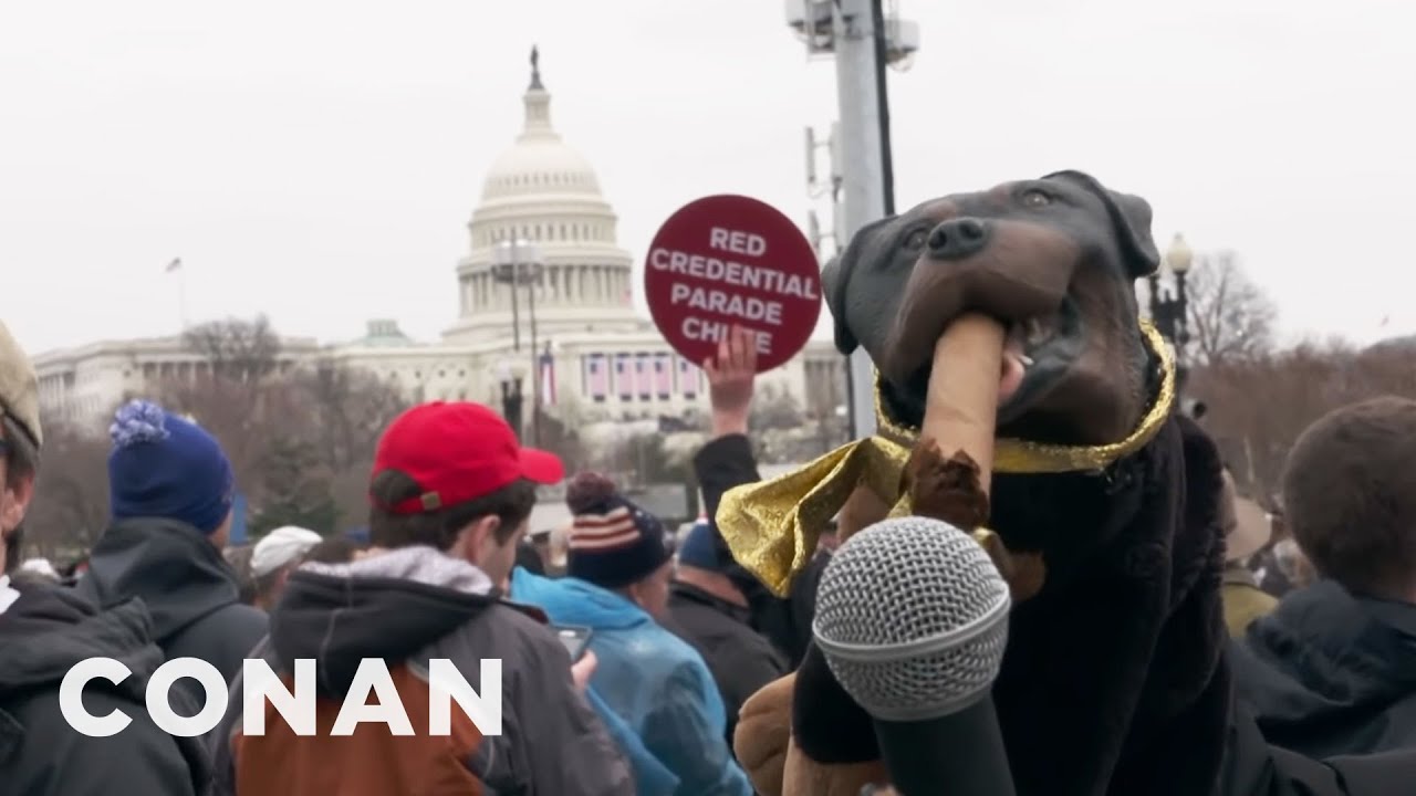 Triumph Attends Trump’s Inauguration - CONAN on TBS Triumph Attends Trump’s Inauguration - CONAN on TBS