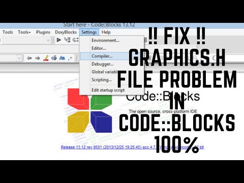[2021] How to setup WinBGIm in CodeBlocks || Include graphics.h and Run Graphic Program in C++