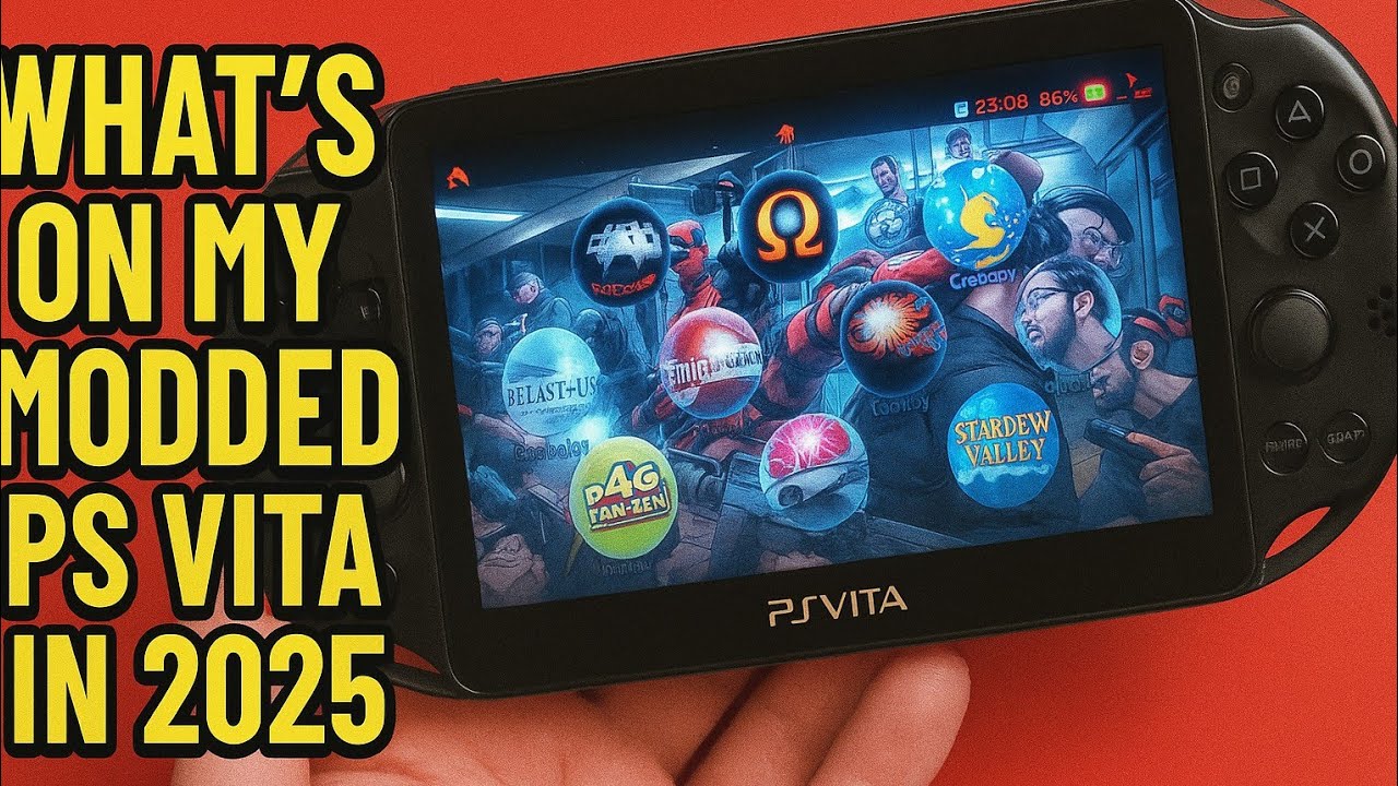 Everything I have installed on my MODDED PS Vita in 2025 