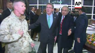 Us Defense Secretary Praises Peshmerga Forces