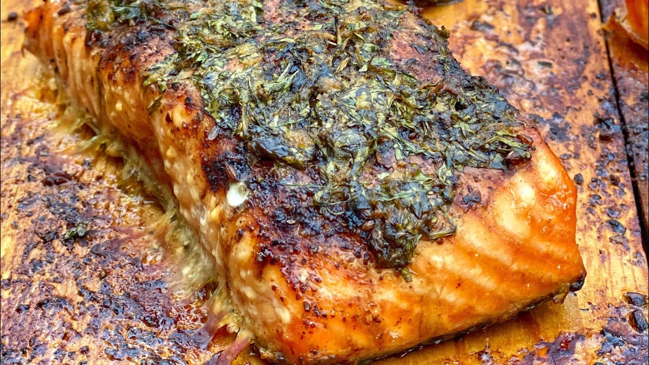 SALMON IS WHAT’S FOR DINNER (With citrus N Herb crust)