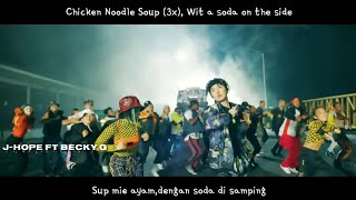 [INDO SUB/ROM] J-hope 'Chicken Noodle Soup (feat. Becky G)' MV