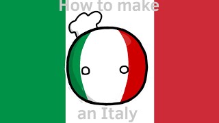 How to make your own Italy! (Countryball animation)
