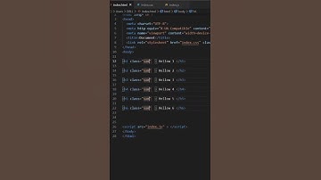 class attribute in html css #shorts